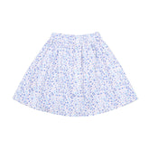Blue Flowers Skirt